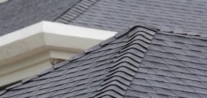 gray shingle roofing